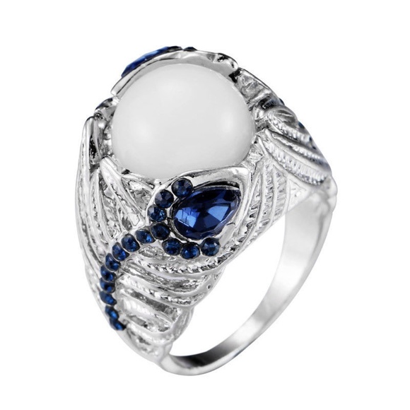 . Jewelry - 925 Silver Jewelry Moonstone Ring